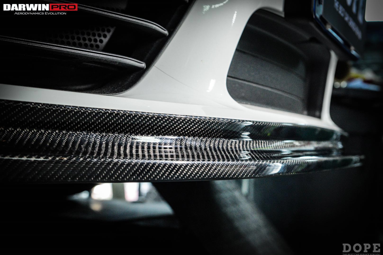 2016 - 2024 Porsche 718 Cayman & Boxster BKSS Style Carbon Fiber Front Lip